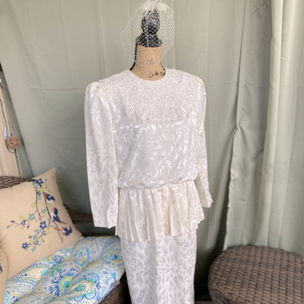 Off white dress